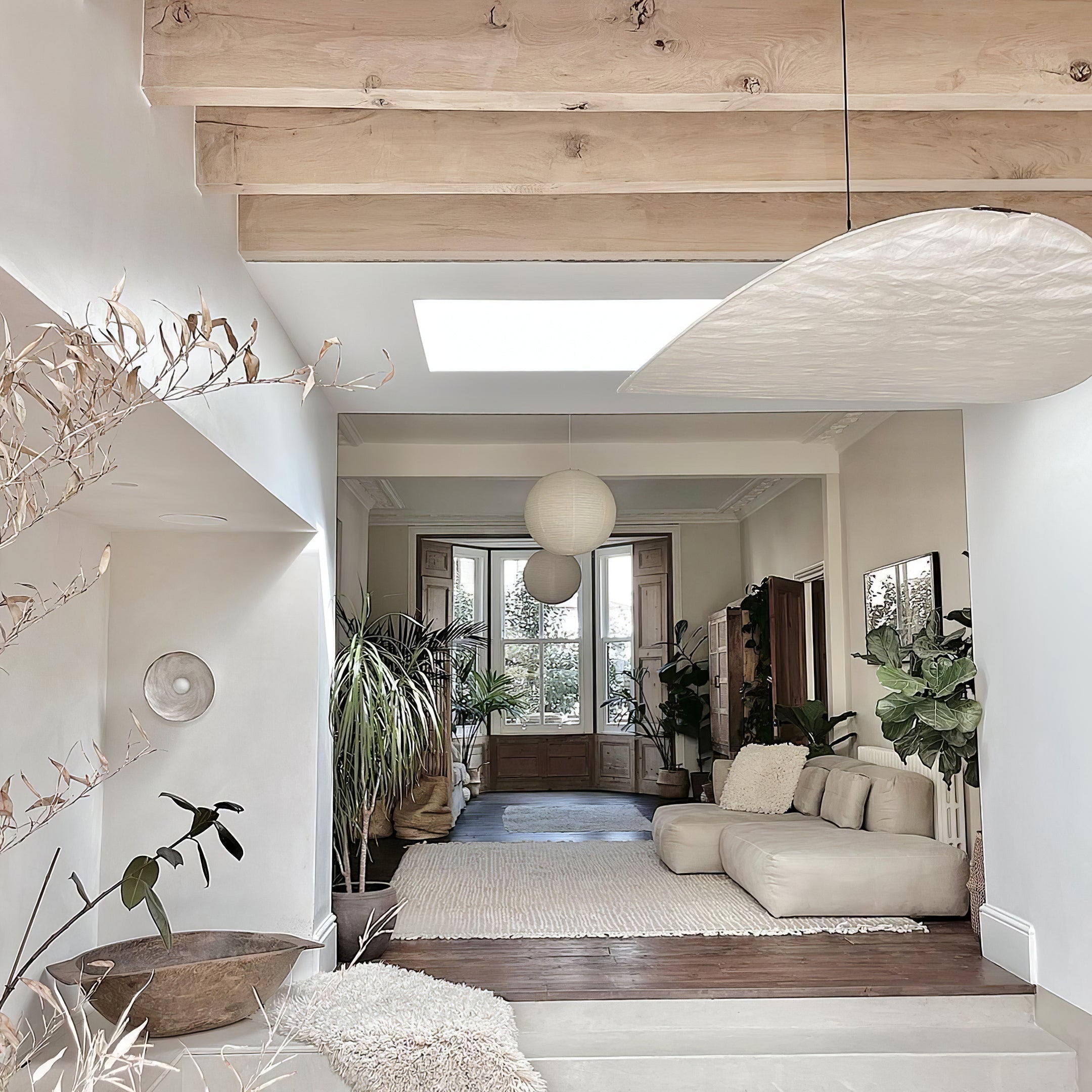 Pendant Light LED | Curved Shade Ceiling Design