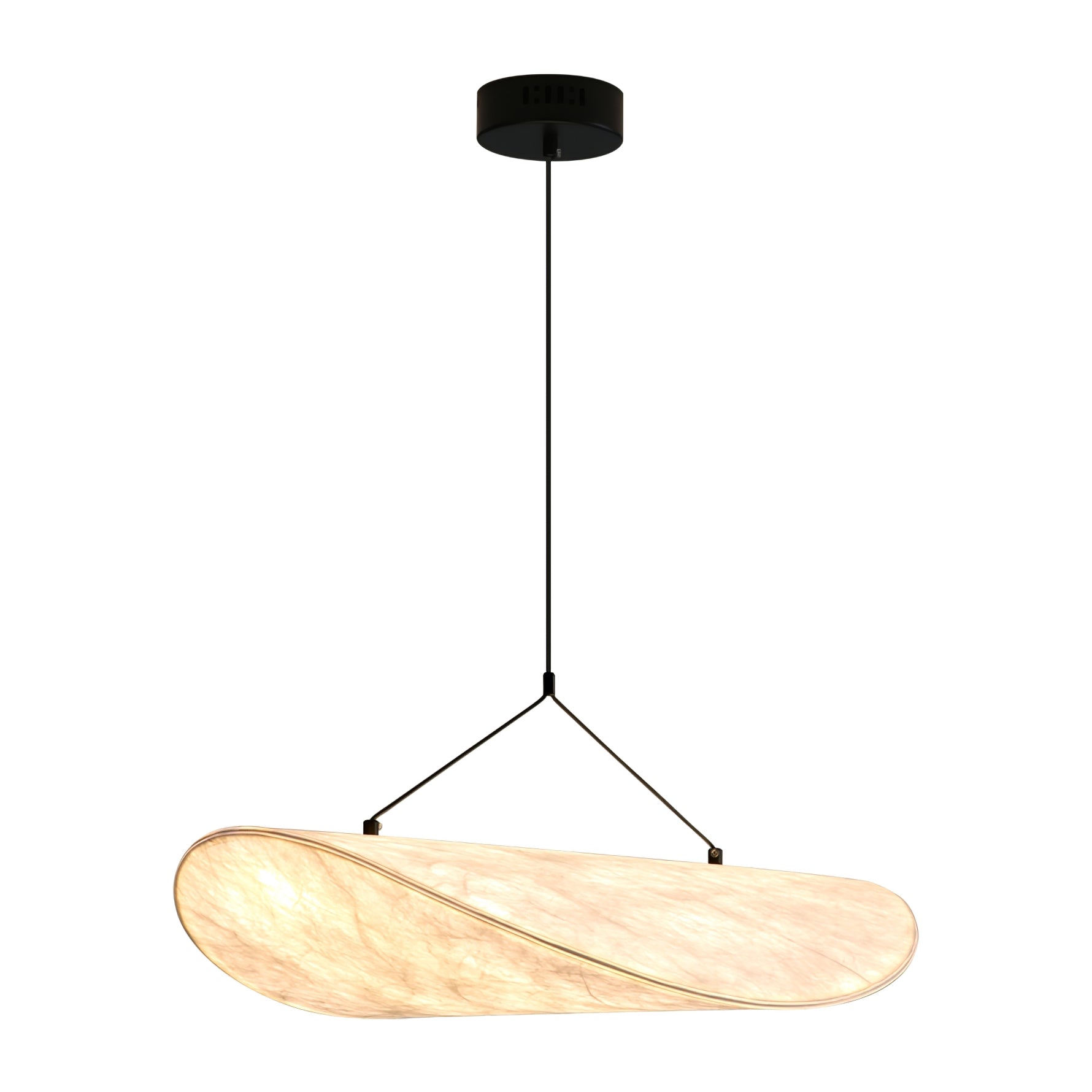 Pendant Light LED | Curved Shade Ceiling Design