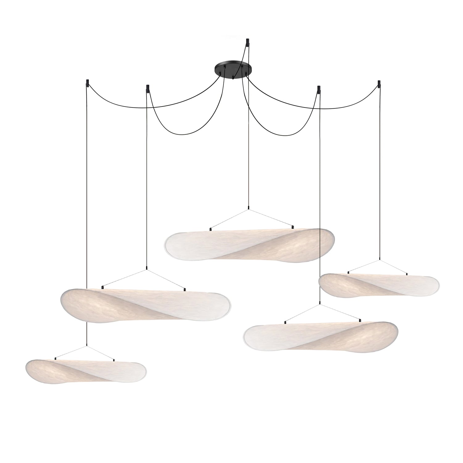 Pendant Light LED | Curved Shade Ceiling Design