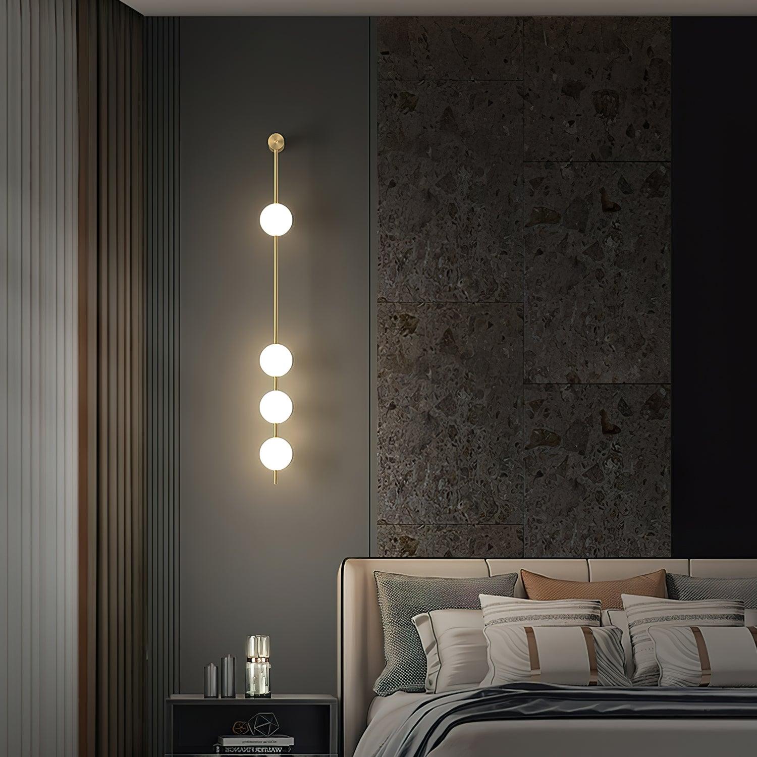 Wall Light LED | Multi-Globe Vertical Design