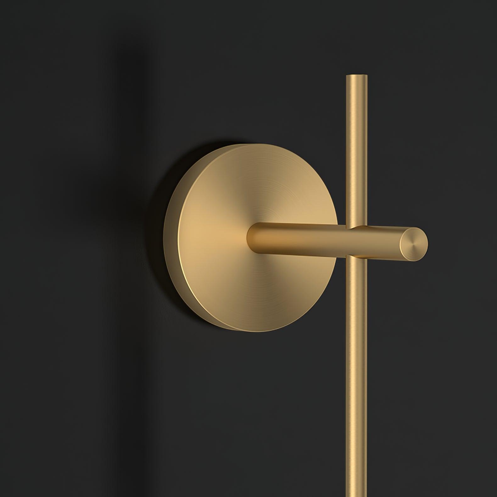 Bedroom Modern Wall Light | Vertical Glass Globe
