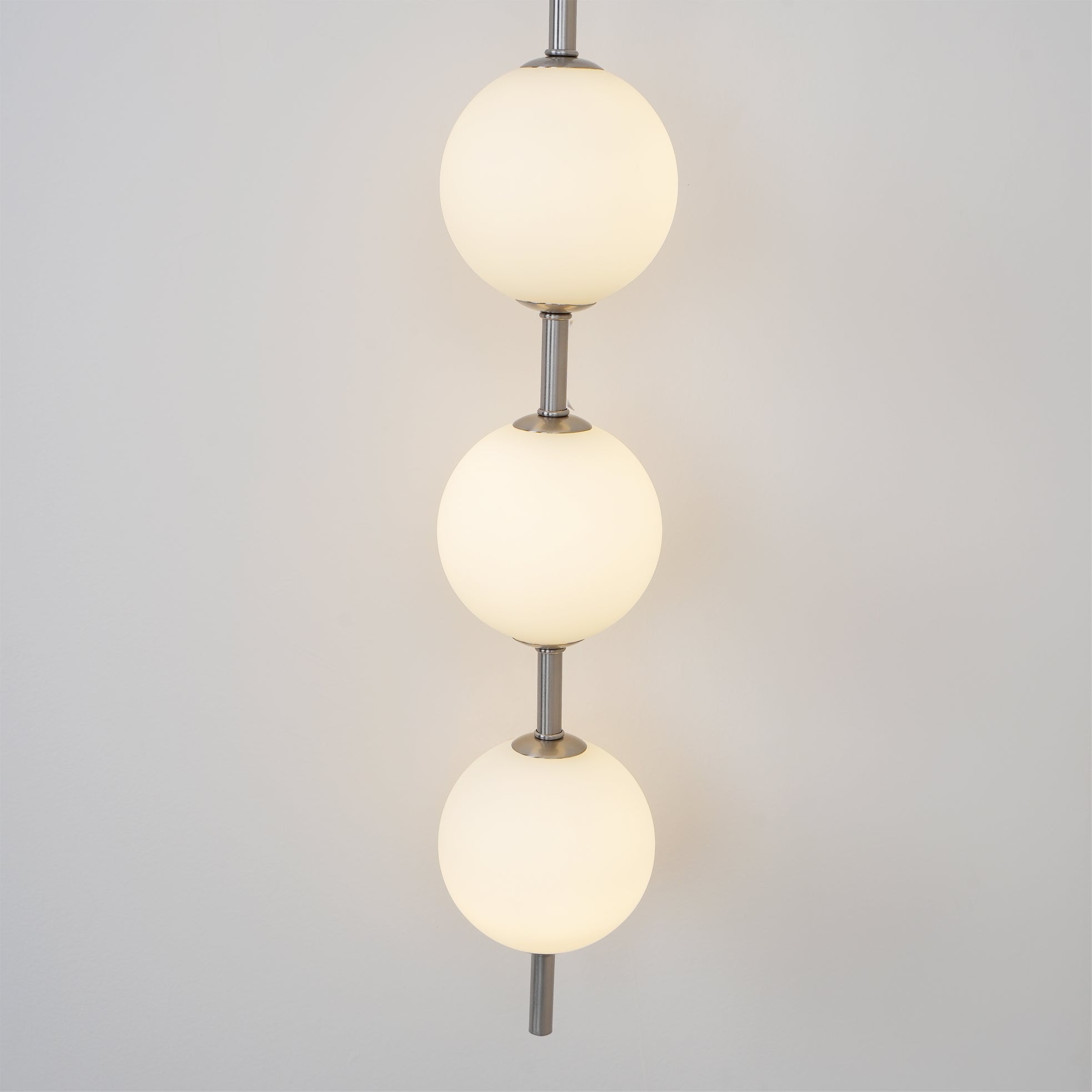 Bedroom Modern Wall Light | Vertical Glass Globe