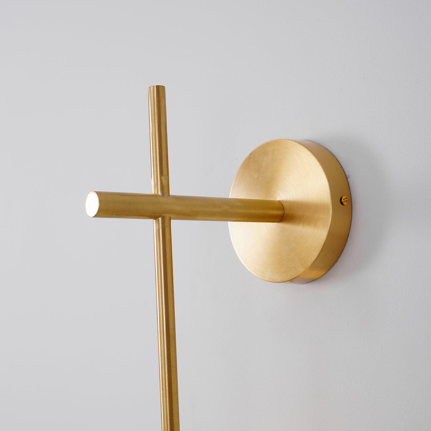 Bedroom Modern Wall Light | Vertical Glass Globe