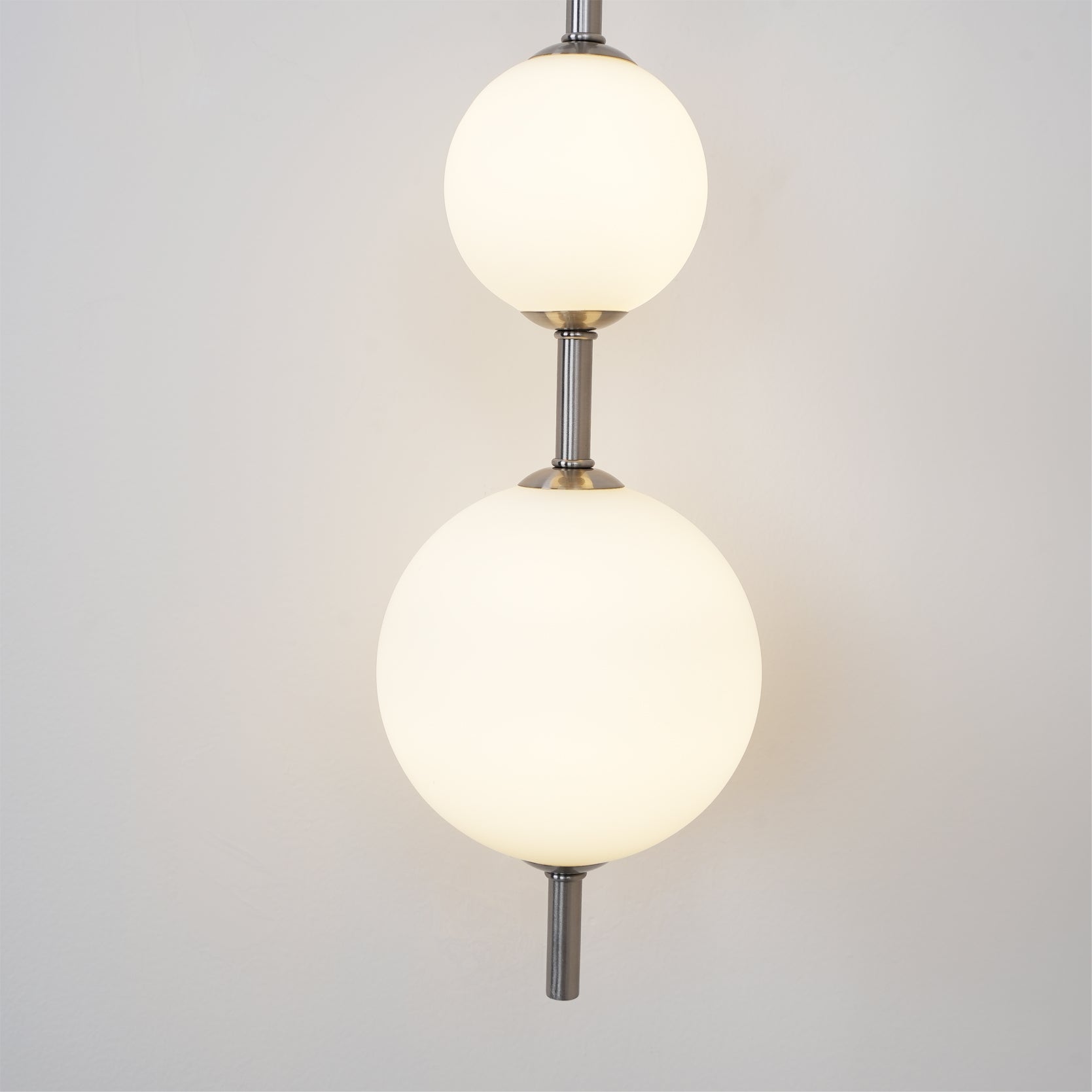 Bedroom Modern Wall Light | Vertical Glass Globe