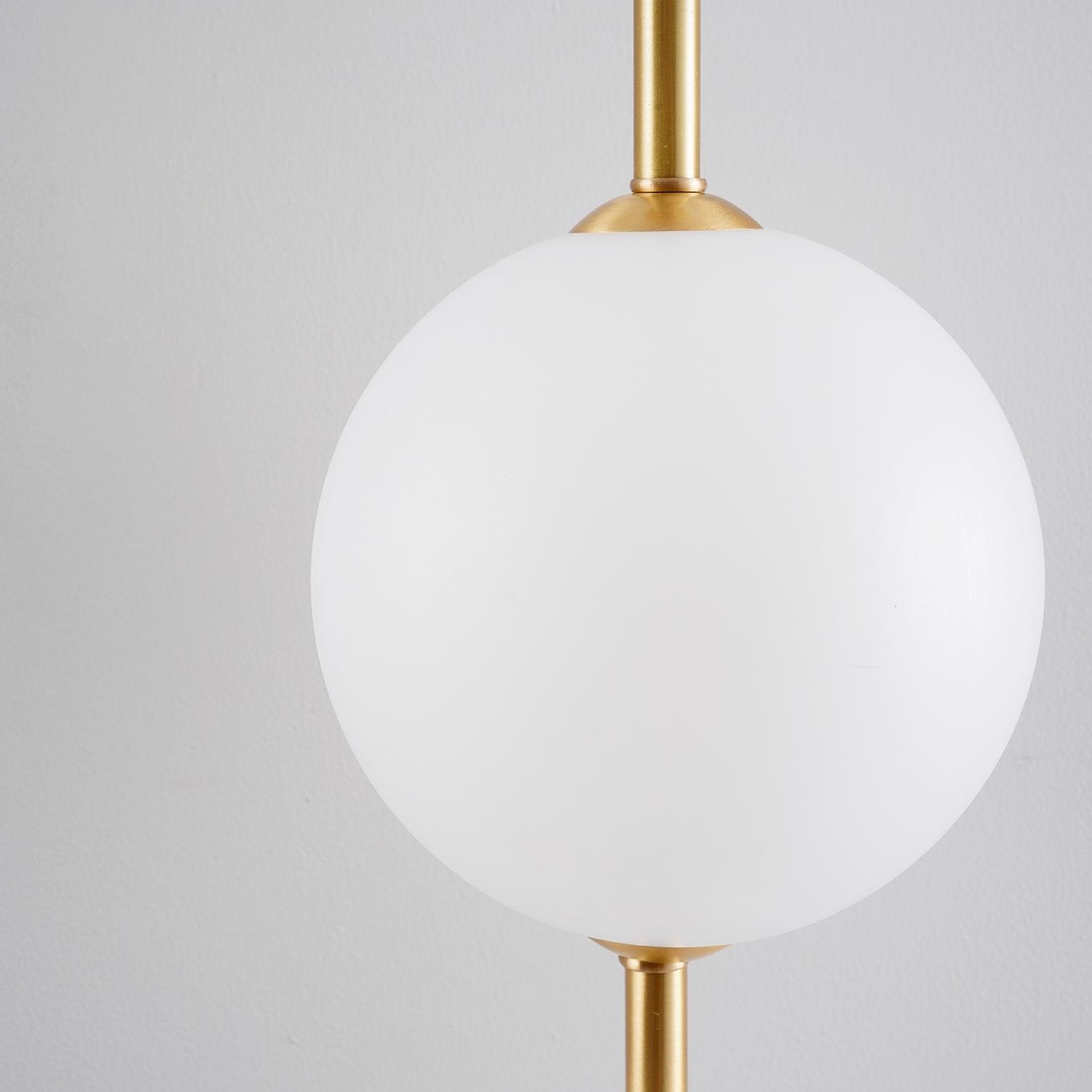 Bedroom Modern Wall Light | Vertical Glass Globe