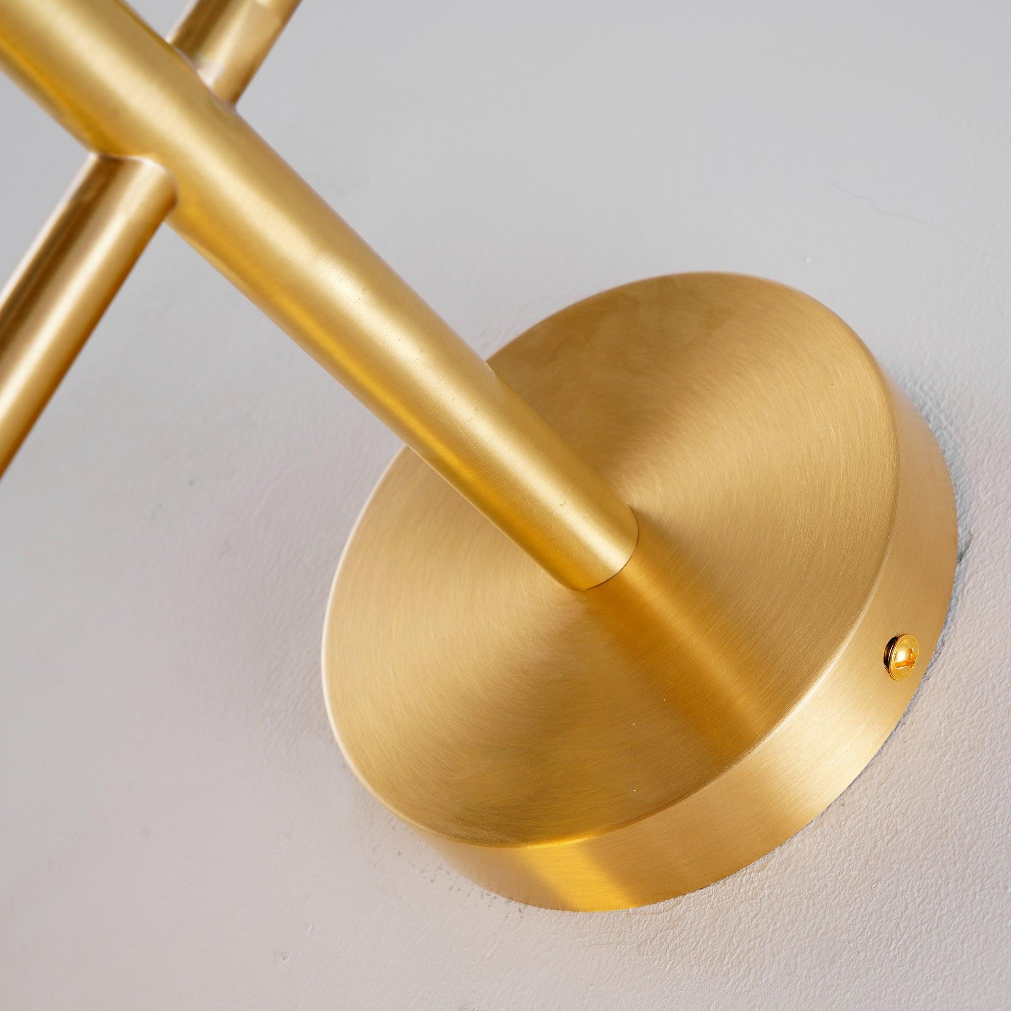 Bedroom Modern Wall Light | Vertical Glass Globe