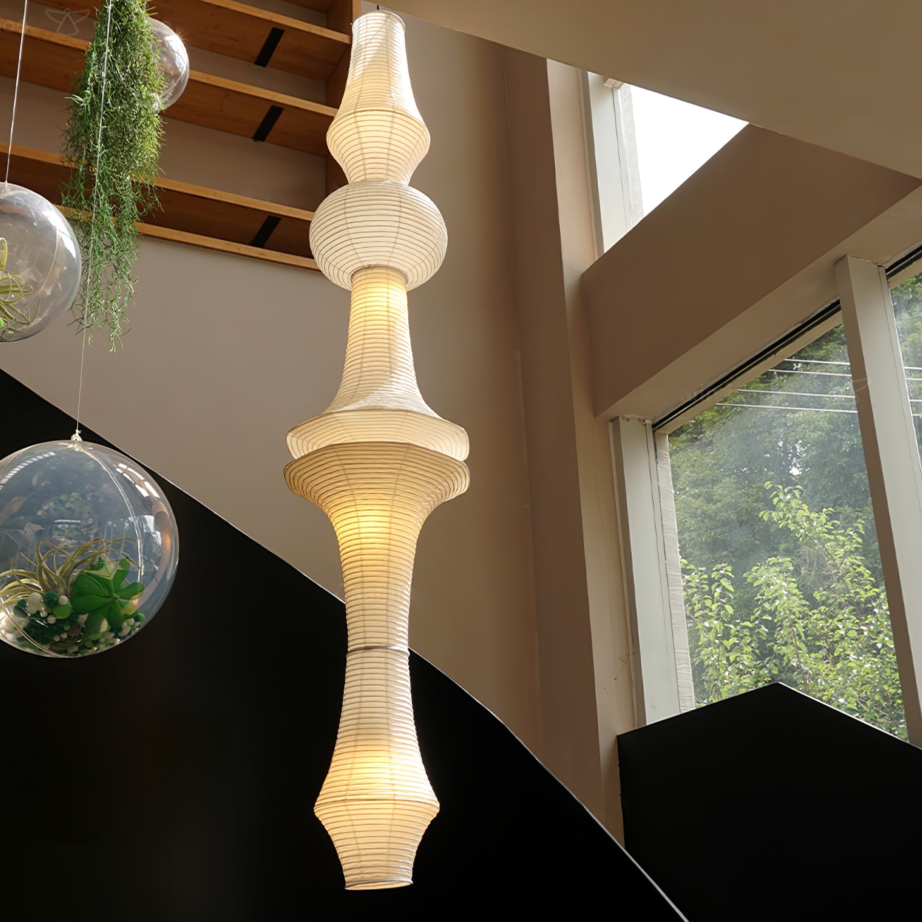 Pendant Light Sculptural Form | Ceiling Mounted Fixture