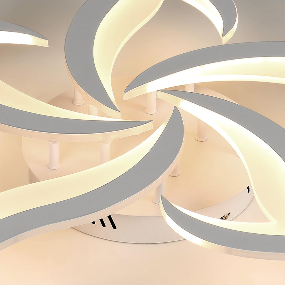 Ceiling Light | Contemporary Flower Shape LED Fixture