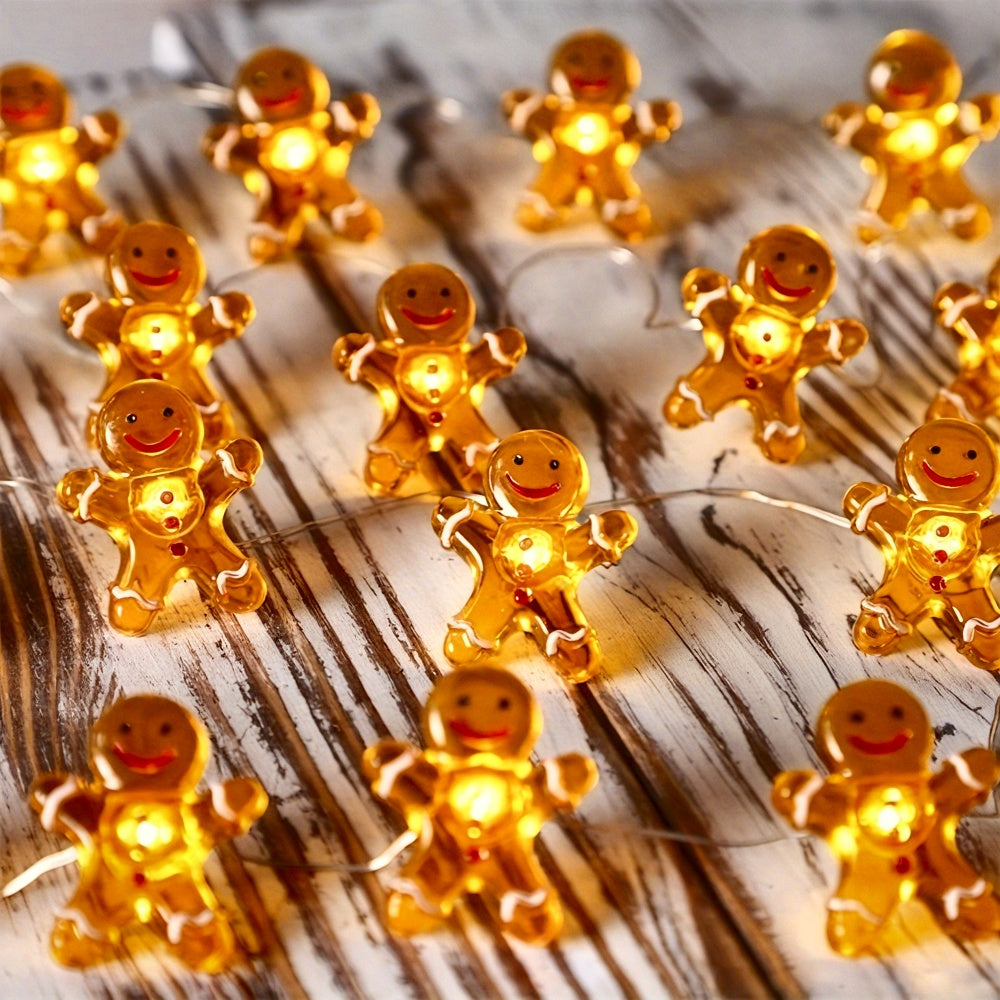 Christmas Light | Gingerbread Man String Decoration