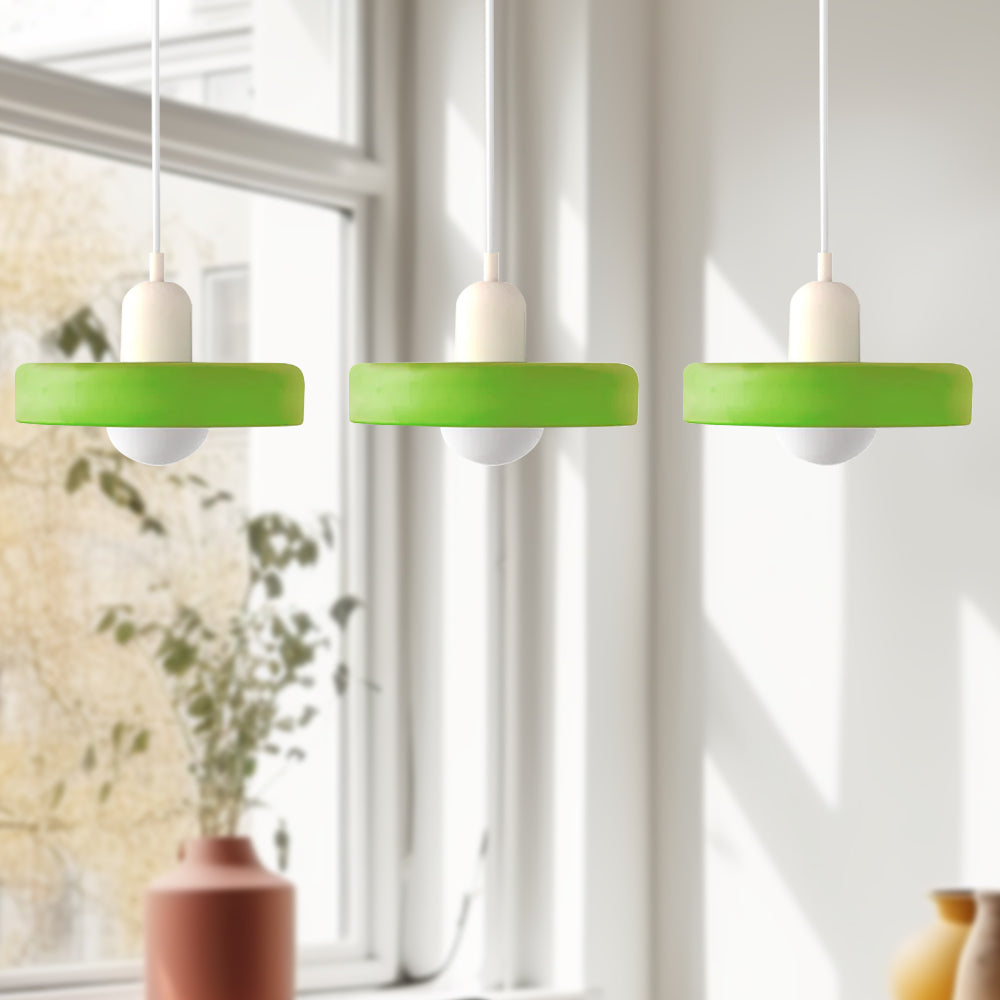 Modern Pendant Light | Triple Glass Ceiling Fixture
