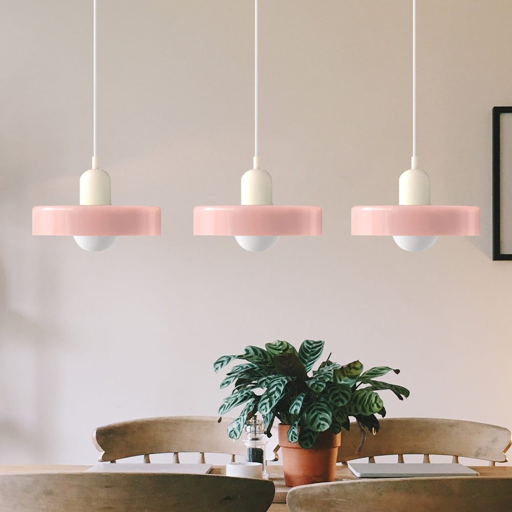 Modern Pendant Light | Triple Glass Ceiling Fixture