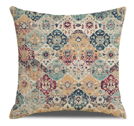Living Room Ethnic Cushion Cover | Moroccan Inspired Design