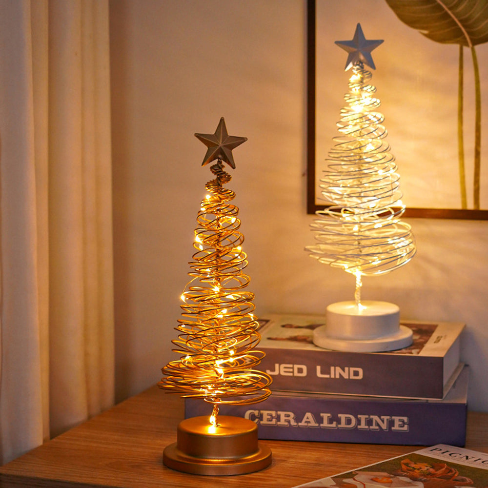Christmas Table Decoration | Spiral Tree Light