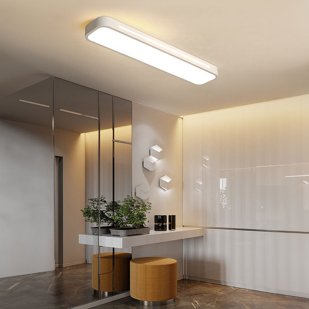 Ceiling Lights | Minimalist Nordic Long LED Fixture