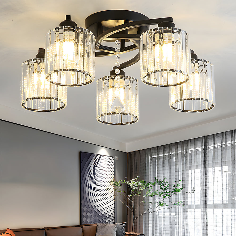 Ceiling Light | Modern Semi-Flush Fixture