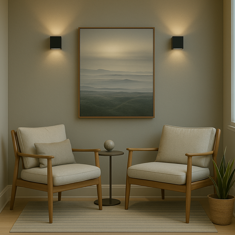 Living Room Minimalist Wall Light | Modern Square Design
