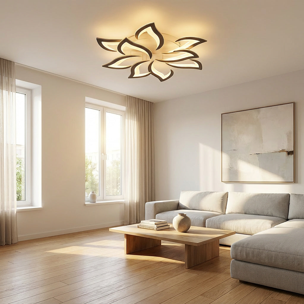 Ceiling Light | Contemporary Flower Shape LED Fixture