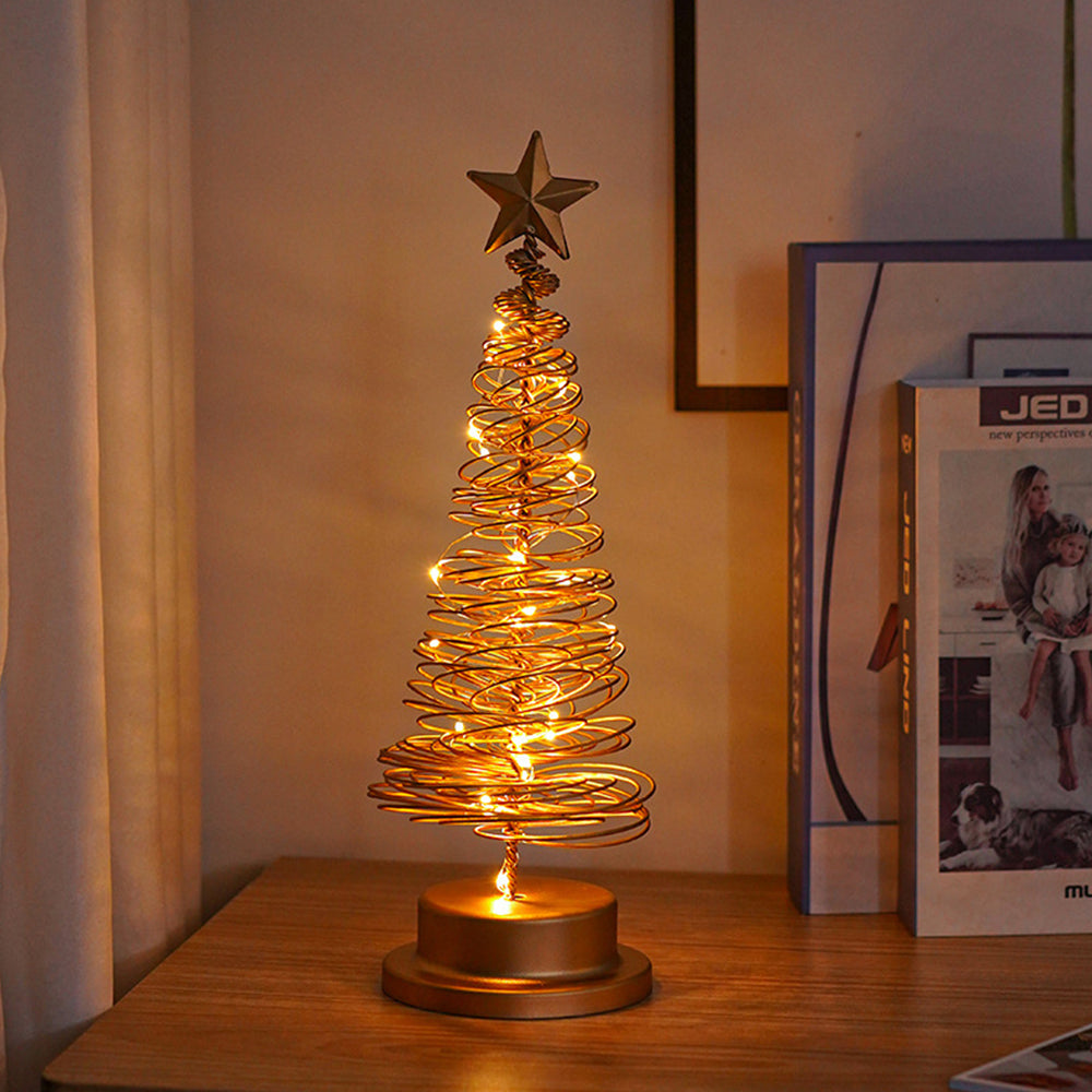 Christmas Table Decoration | Spiral Tree Light