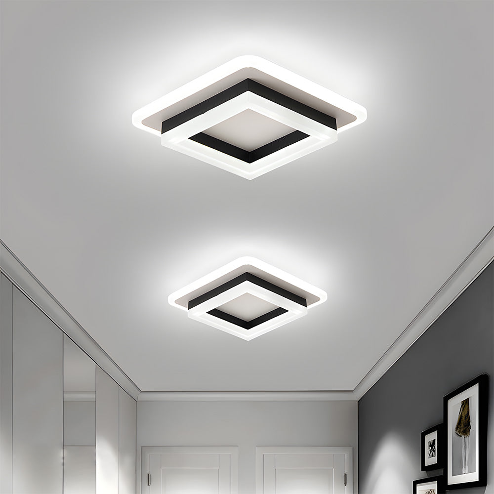 Ceiling Lights | Square Layered LED Fixture