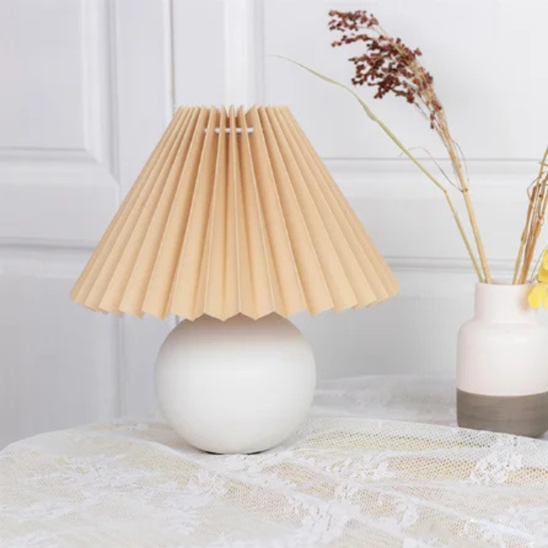 Table Lamp | Pleated Shade