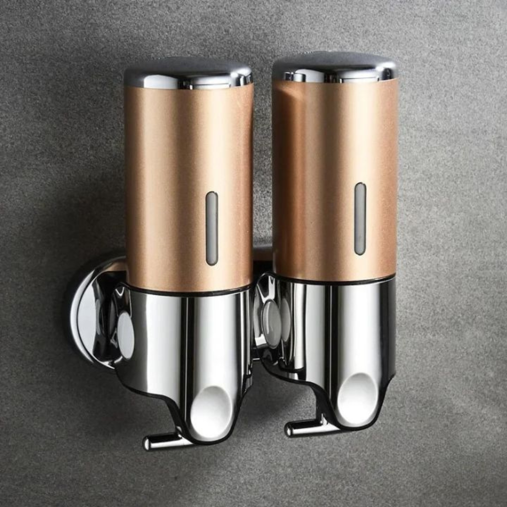 Bathroom Minimalist Wall Mounted Soap Dispenser Set | Modern Design