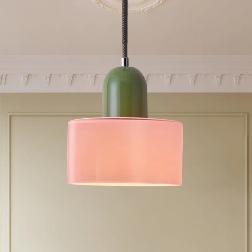 Modern Long Pendant Lamp | Small Chandelier for Bar or Restaurant