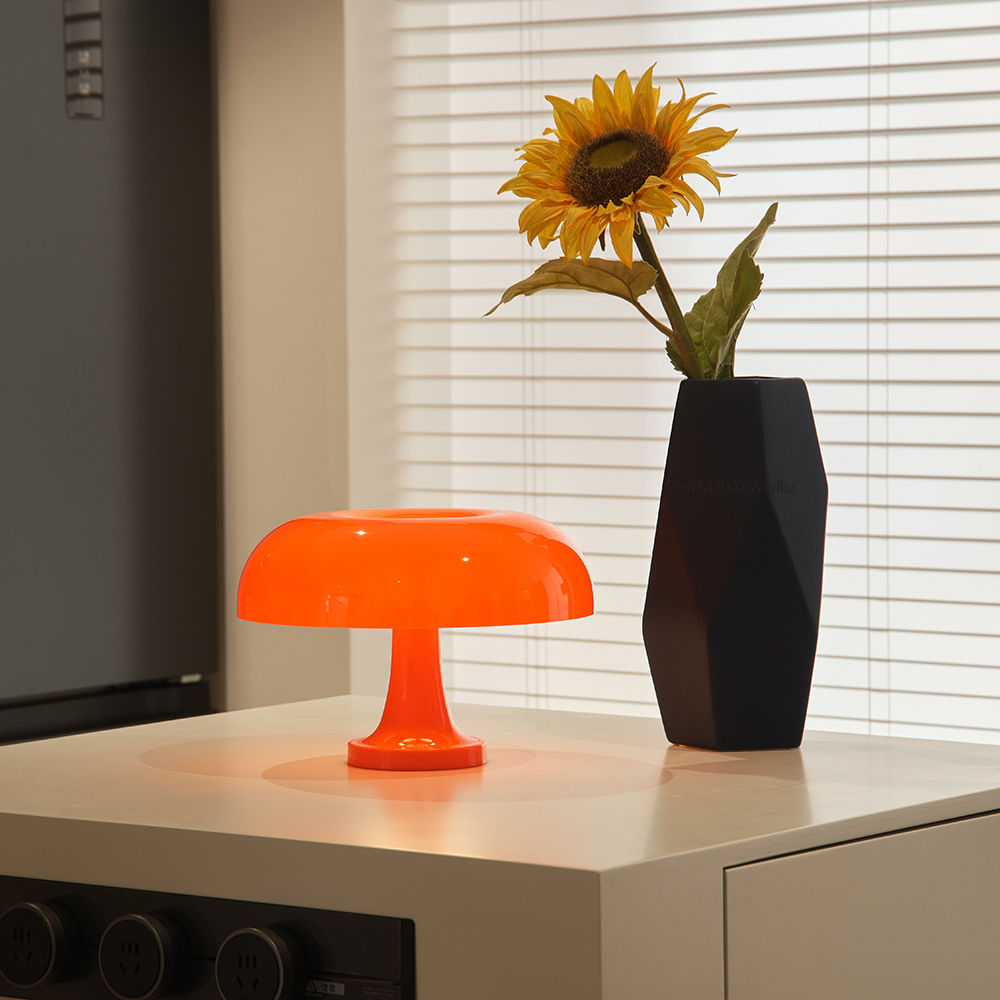 Modern Mushroom Table Lamp | Minimalist Decorative Light for Bedroom or Bedside
