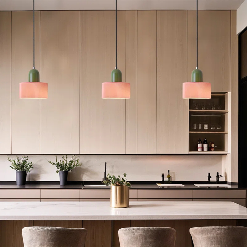 Modern Long Pendant Lamp | Small Chandelier for Bar or Restaurant