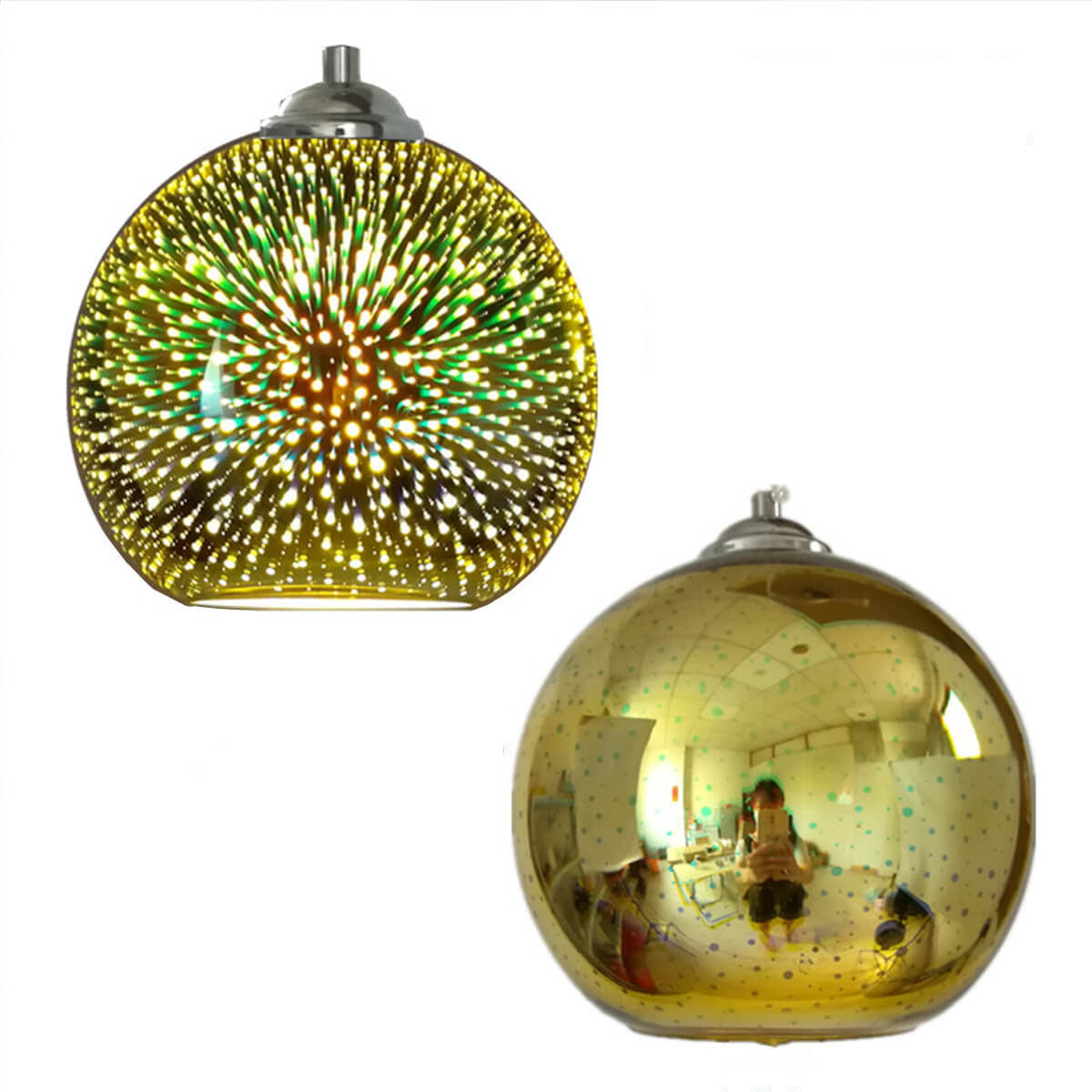 Pendant Light | Fireworks Globe Ceiling Fixture