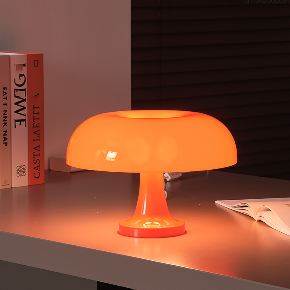 Modern Mushroom Table Lamp | Minimalist Decorative Light for Bedroom or Bedside