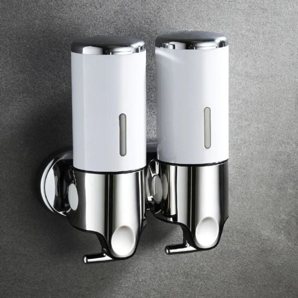 Bathroom Minimalist Wall Mounted Soap Dispenser Set | Modern Design