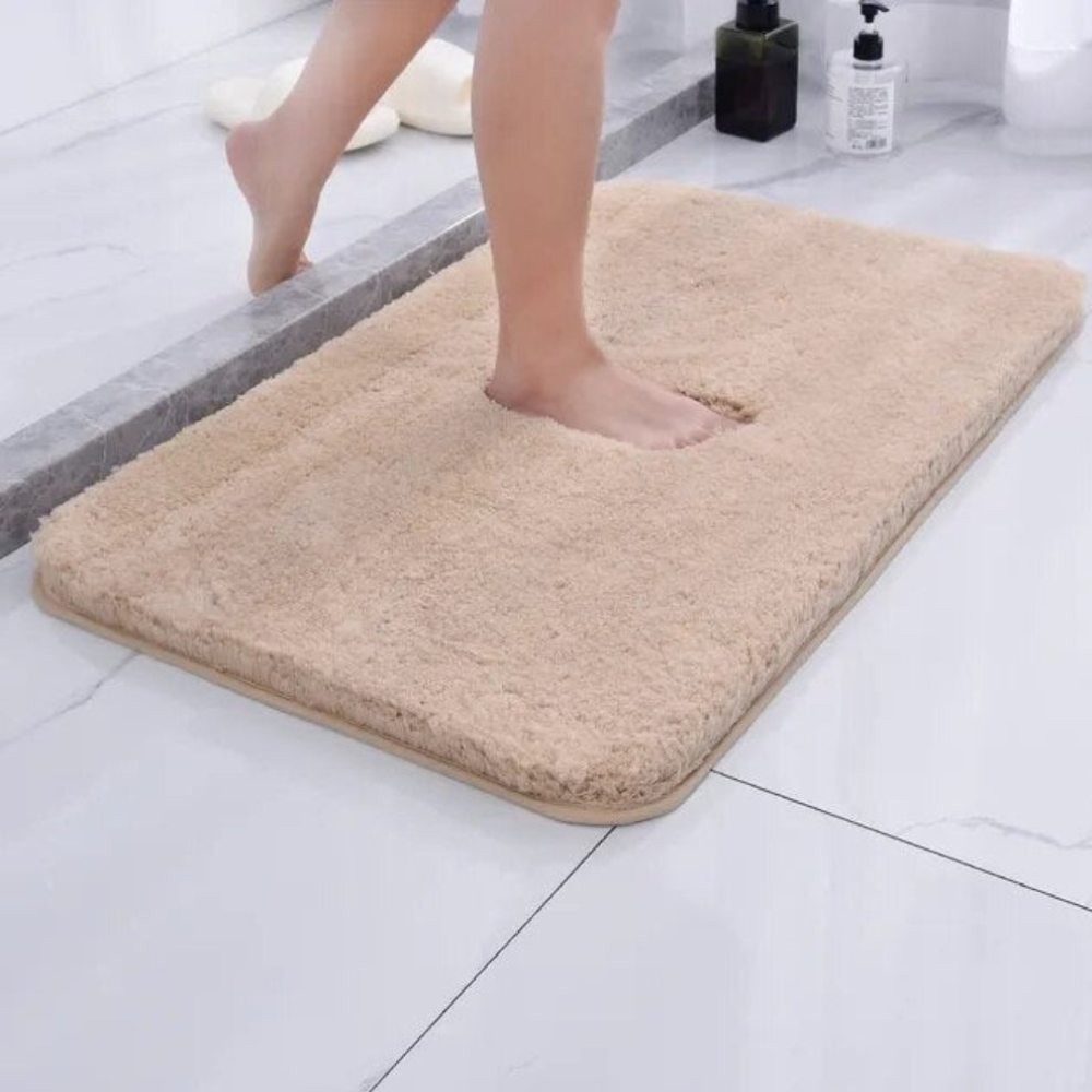 Bathroom Ultra-Soft Plush Bath Rug | Highly Absorbent Non-Slip Design