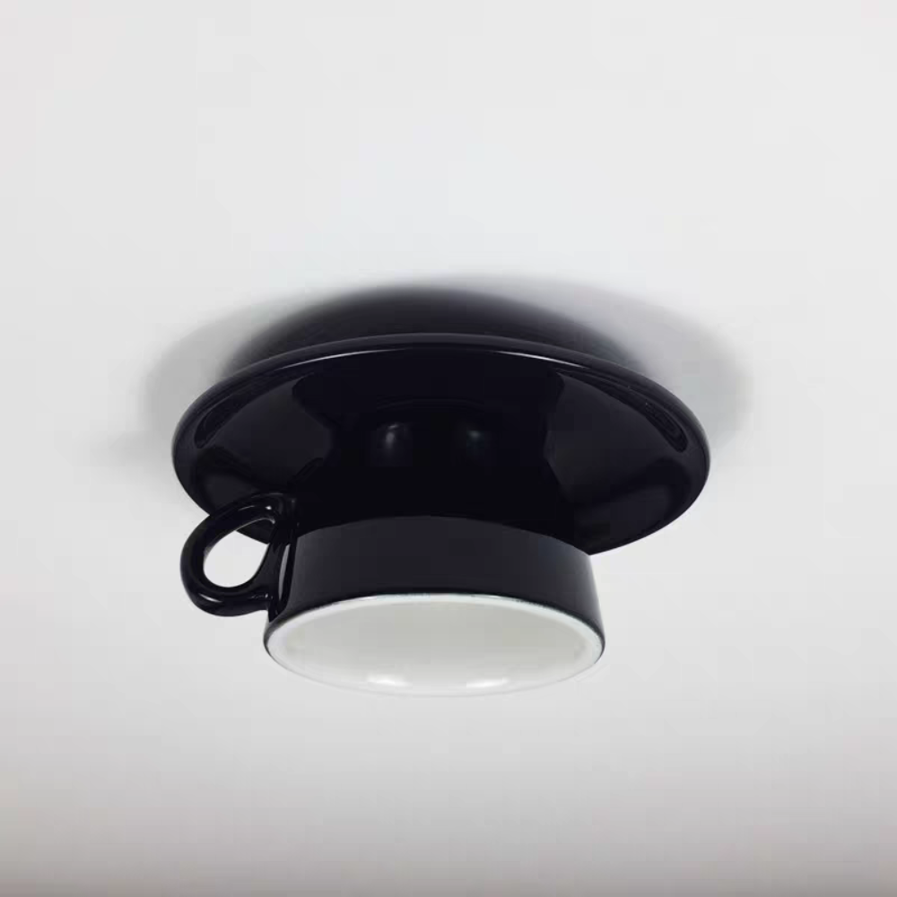 Minimalist Round LED Ceiling Light | Modern Flush Mount Fixture for Bedroom or Living Room