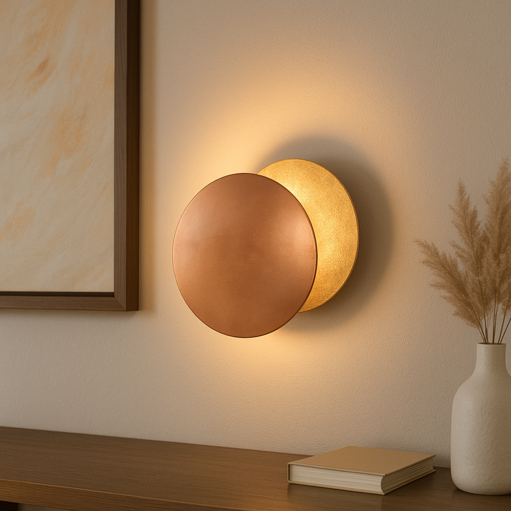 Living Room Modern Wall Lamp | Solar Eclipse Design Wall Lights