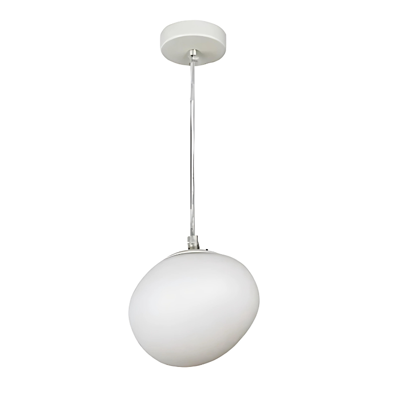 RadiantLuxe | Modern Glass Pebble Pendant Light Fixture