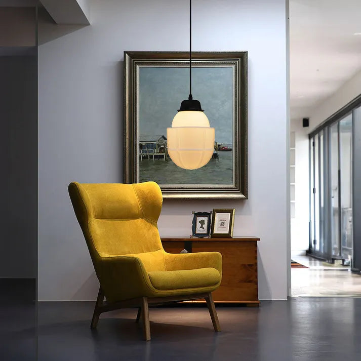Pendant Light | Frosted Dome Ceiling Lamp