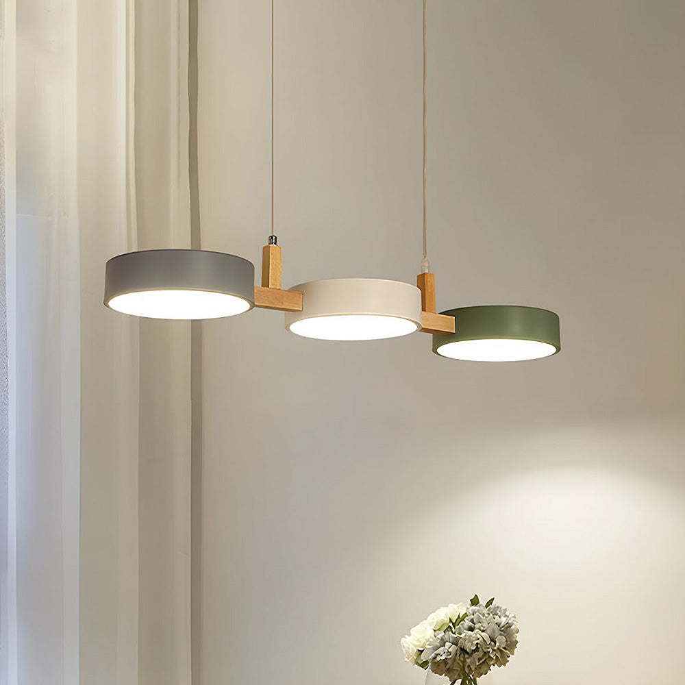 Dining Room Modern Pendant Light | Multi Cylinder Nordic Design