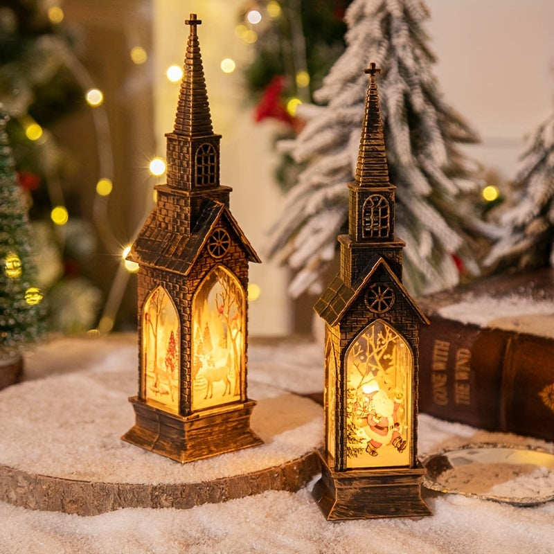 Christmas Decor | Church Lantern Display