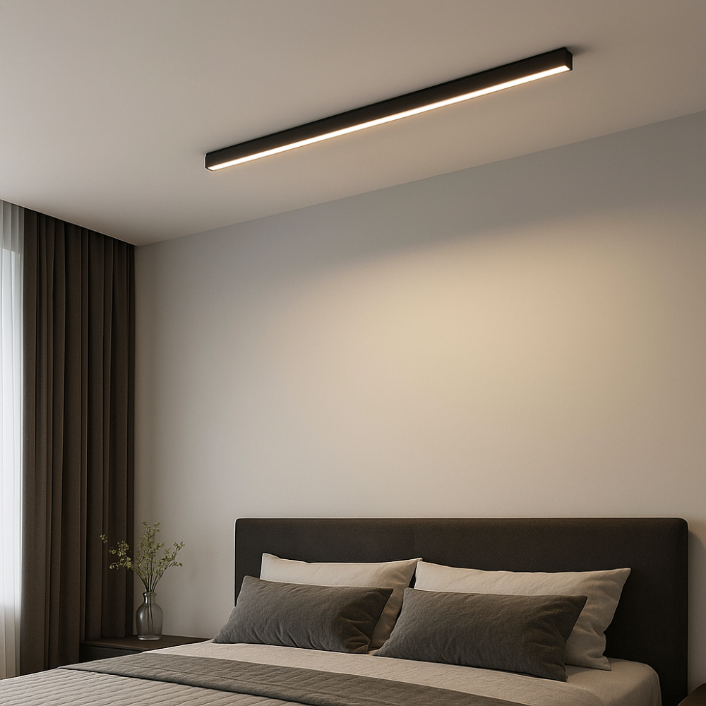 Slim LED Ceiling Light | Adjustable Brightness for Bedrooms, Kitchens, and Hallways
