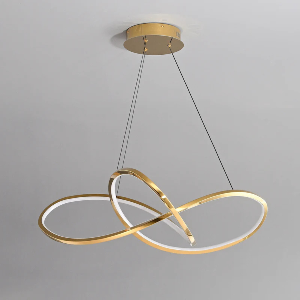 Modern Clover Pendant Light | Dining Room Hanging Fixture with Scandinavian Design