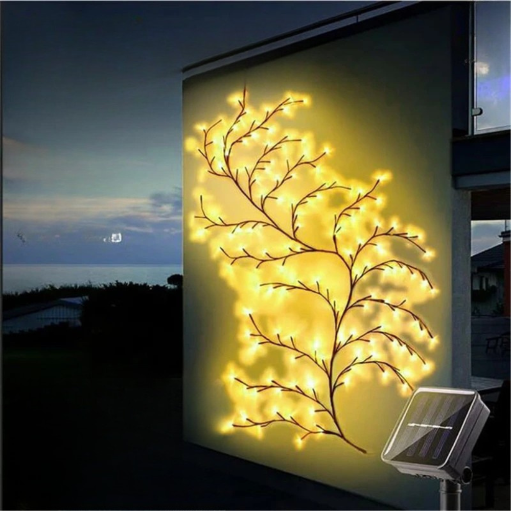 Outdoor Christmas Lights Decoration | Solar Vine String Lights