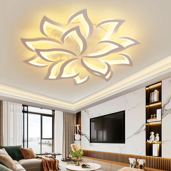Ceiling Light | Contemporary Flower Shape LED Fixture