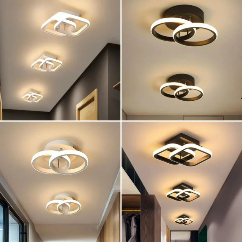 LED Ceiling Light | Modern Fixture for Entryways and Hallways