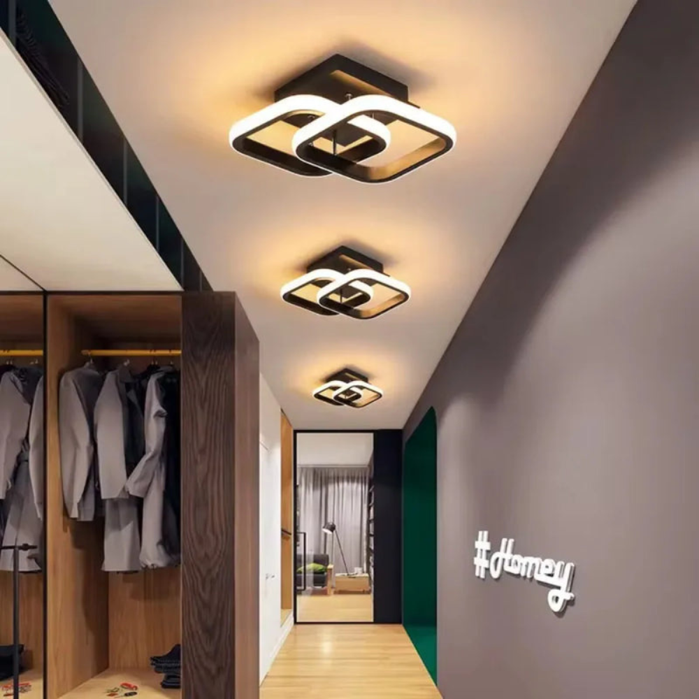 LED Ceiling Light | Modern Fixture for Entryways and Hallways