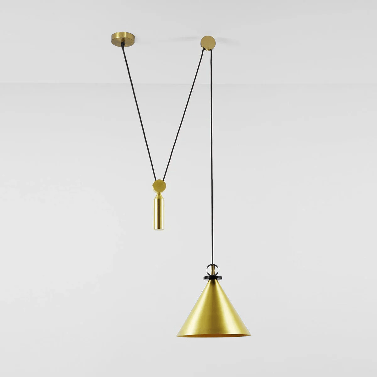 Geometric Shape Art Chandelier | Modern Multi-Pendant Light