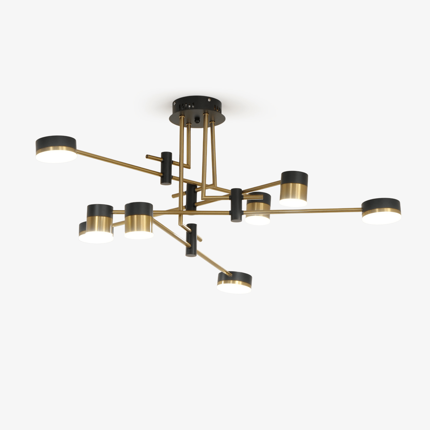 Ceiling Light Multi Arm | Integrated LED Fixture