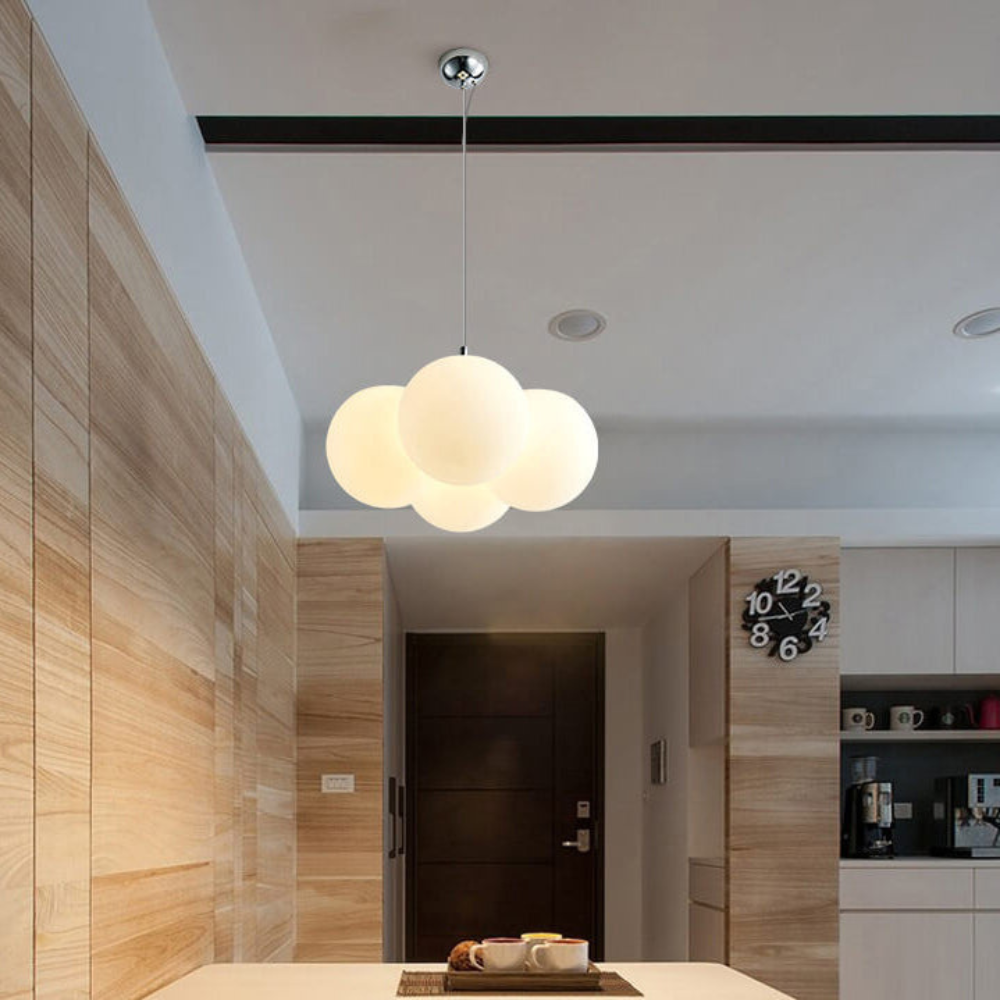 Cloud-Inspired LED Ceiling Light | Modern Soft Glow Flush Mount Fixture