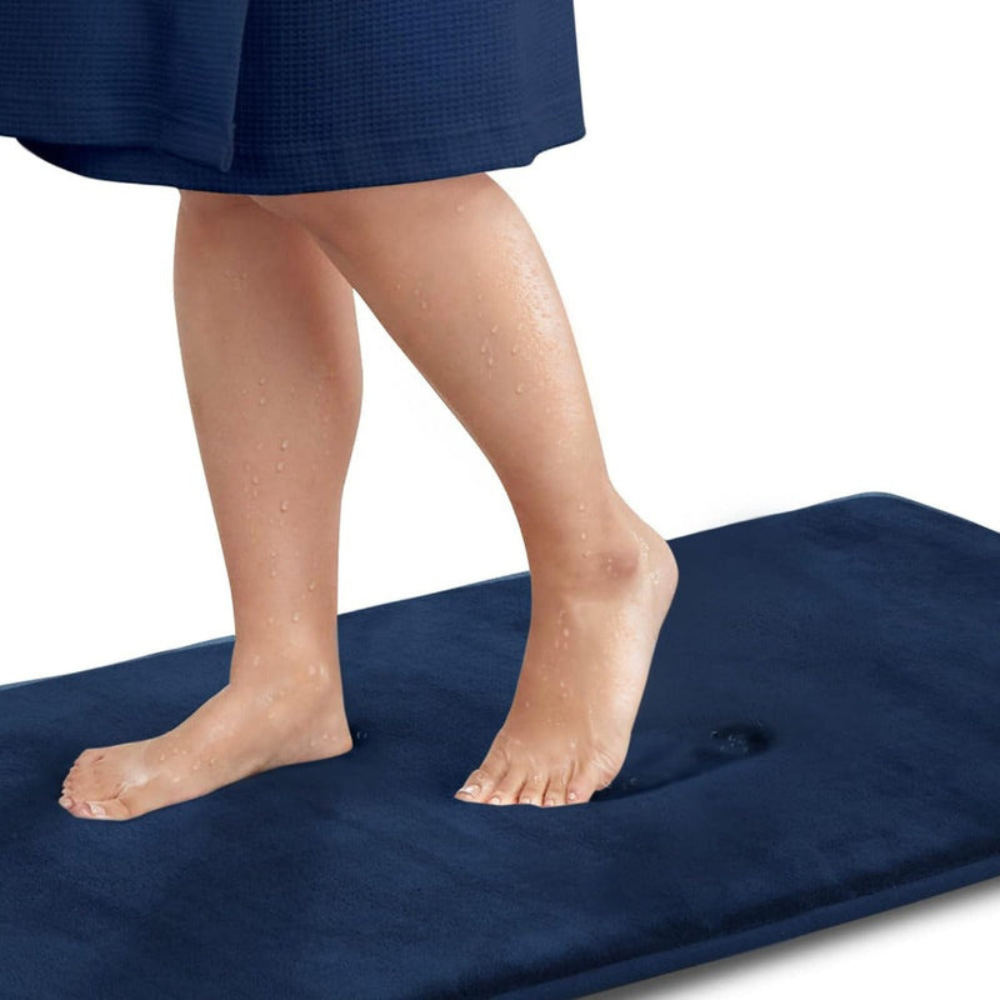 Bathroom Plush Non Slip Bath Mat | Memory Foam Comfort