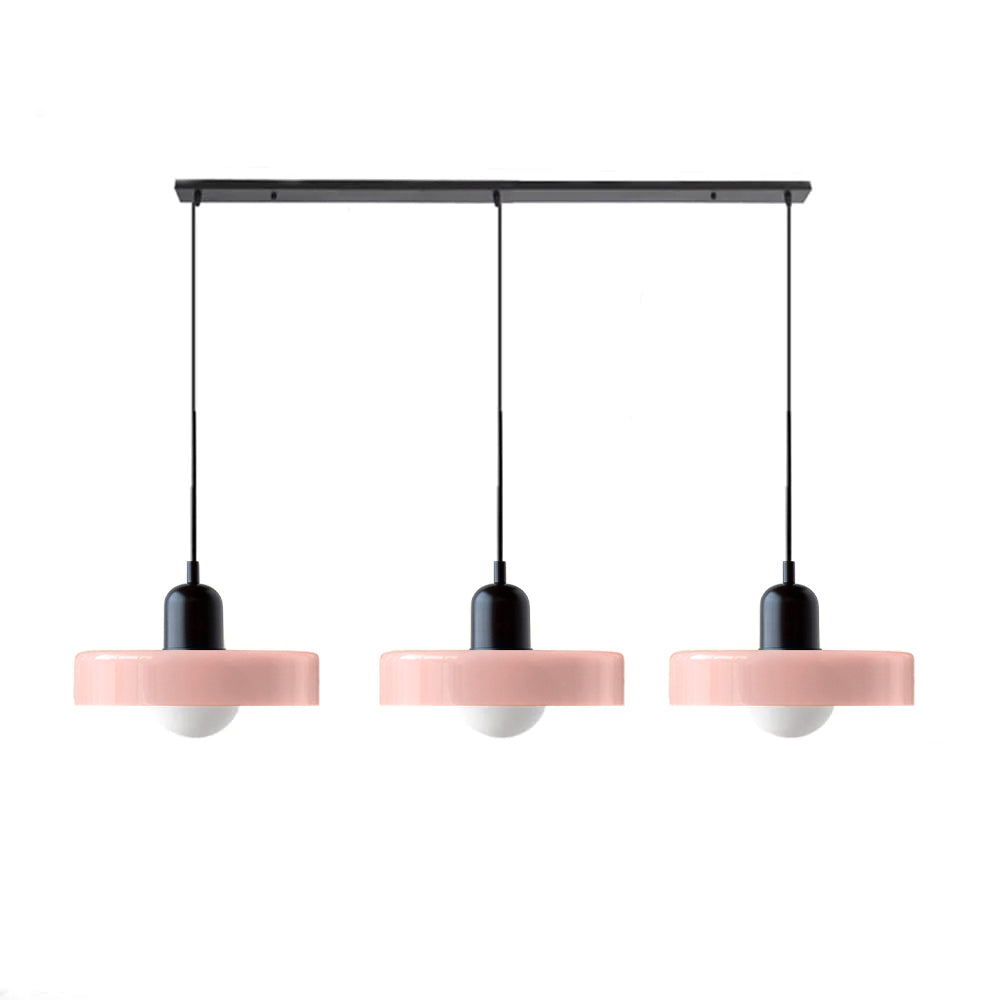 Modern Pendant Light | Triple Glass Ceiling Fixture