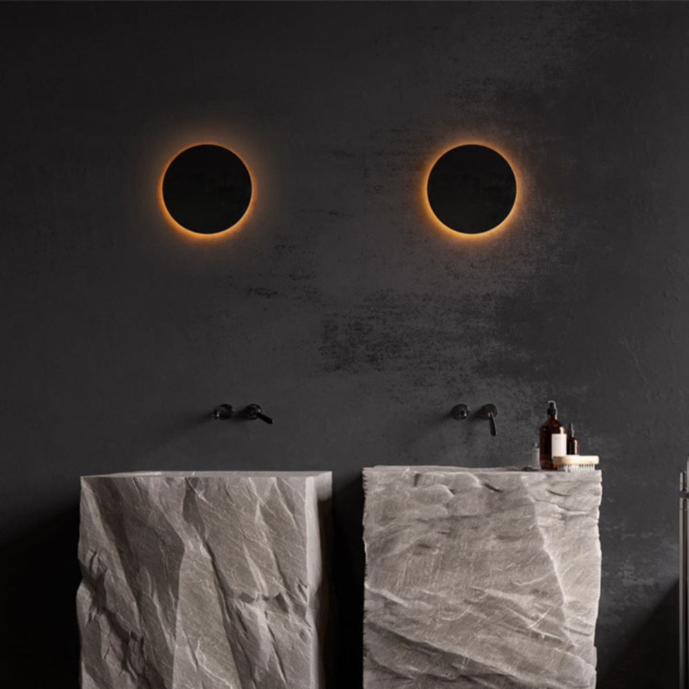 Minimalist LED Outdoor Wall Light | Round & Square Design for Porch & Entryway